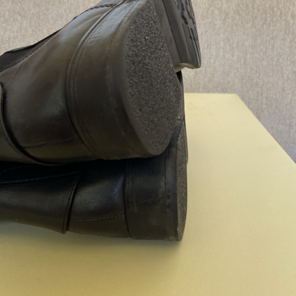 EUC Franco Sarto L-Tahini Black Riding Boots, 10M - Picture 7 of 9